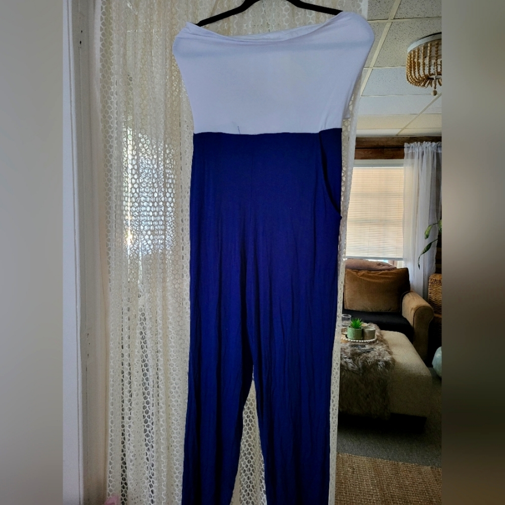 Venus Strapless Color Block Jumper